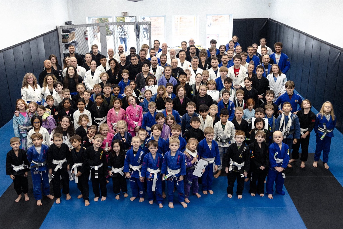 Live training session at Woodstock BJJ